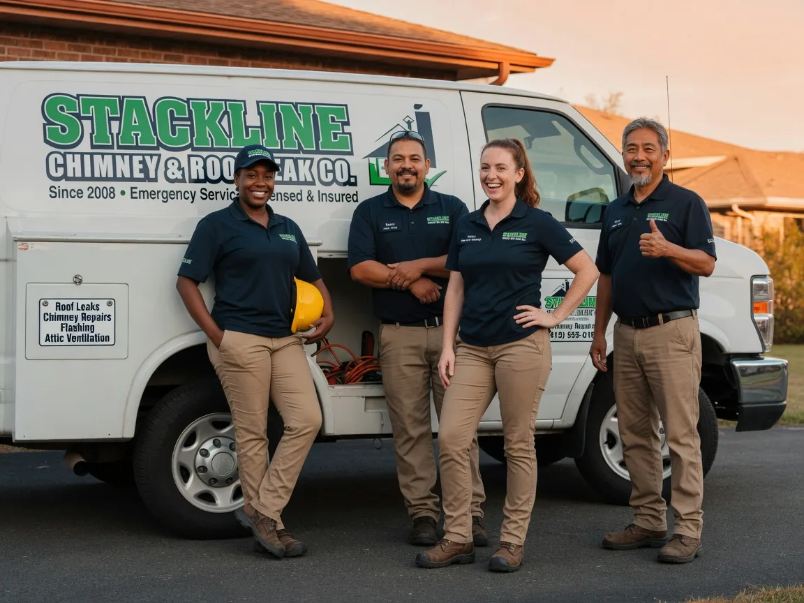Chimney flashing repair company in Bristol, PA